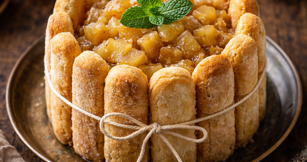 Charlotte aux pommes au Cookeo