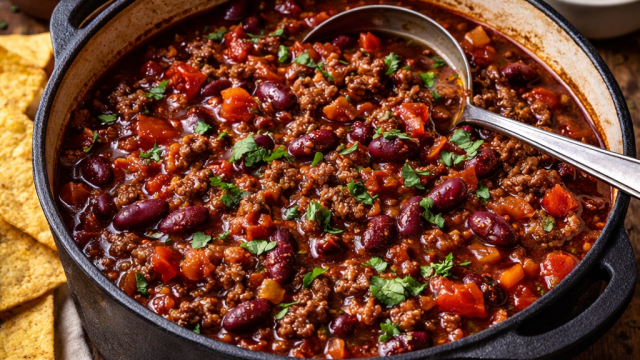 Chili con carne au Cookeo