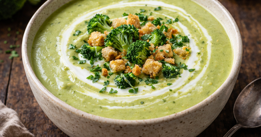 Crème de brocolis au Cookeo