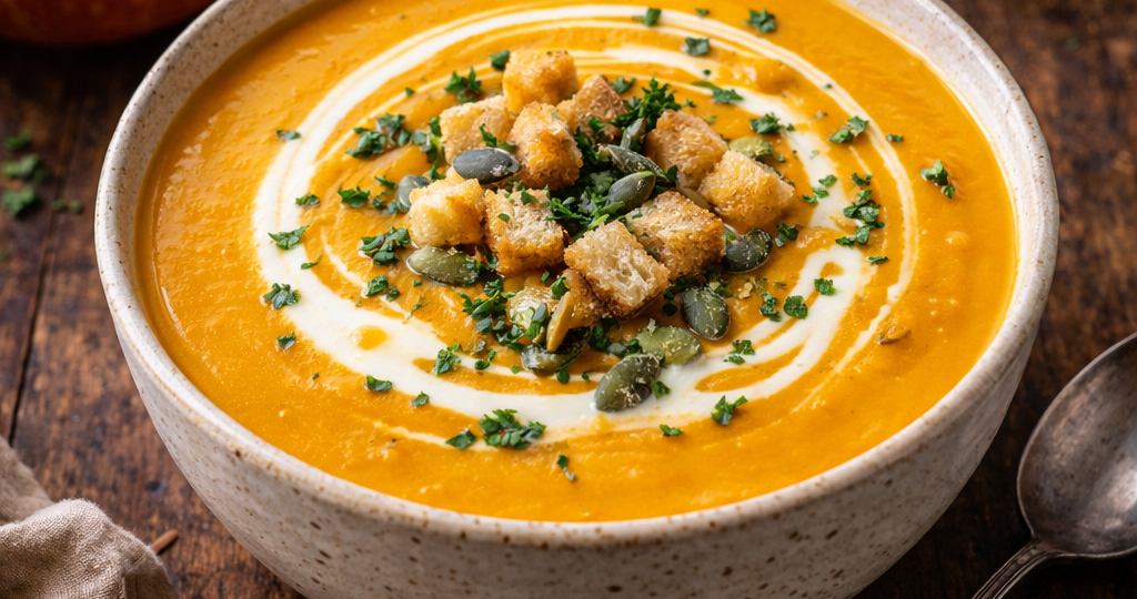 Velouté de potimarron au Cookeo