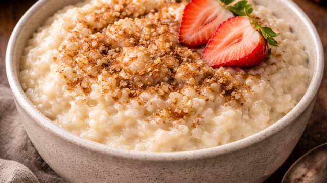 Riz au lait au Cookeo