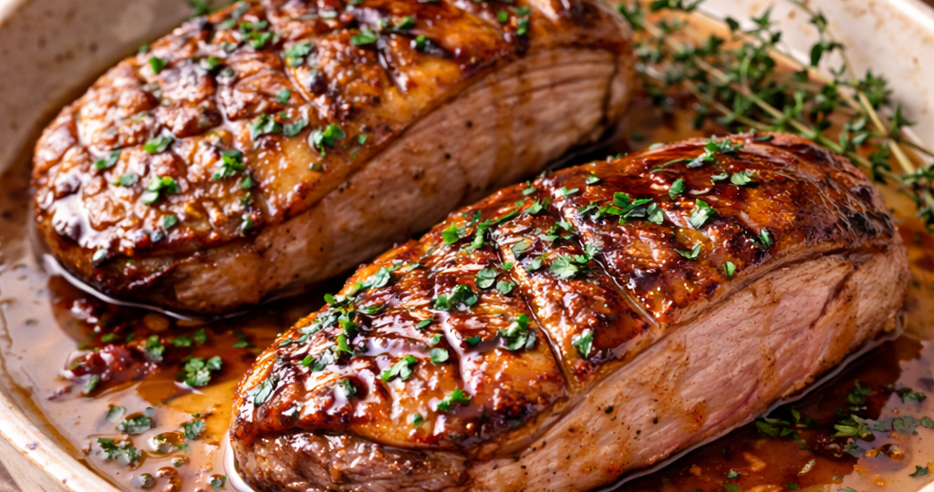 Magret de canard au miel au Cookeo